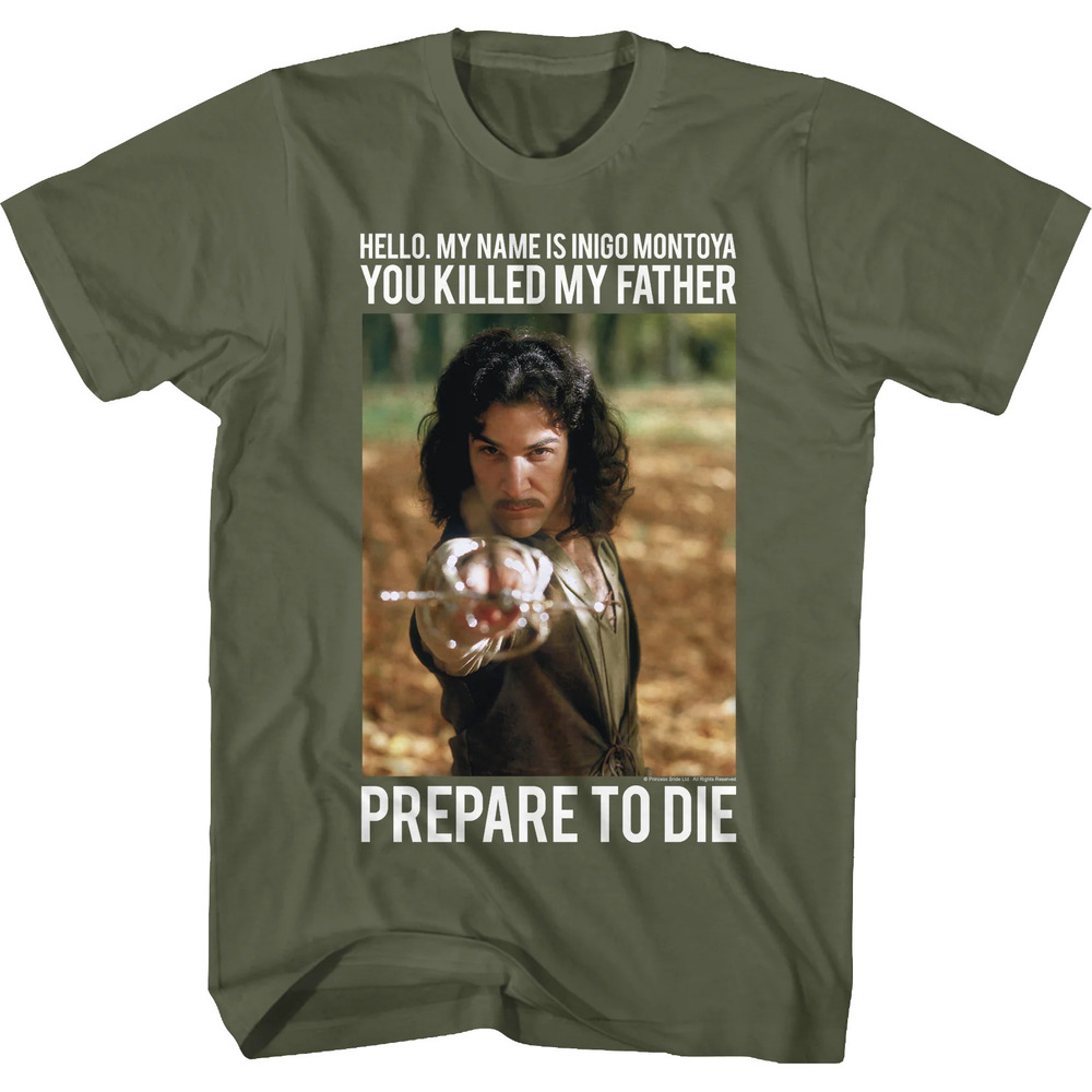 Green Inigo Montoya Princess Bride Tshirt